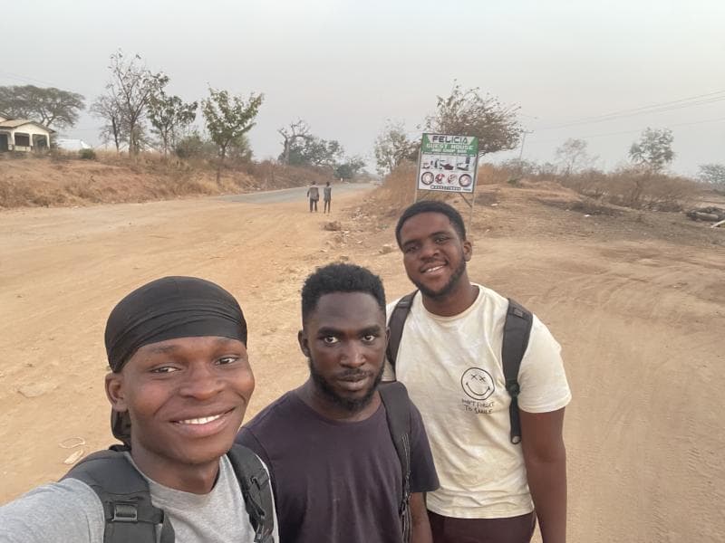 Arrival in Savannah Region