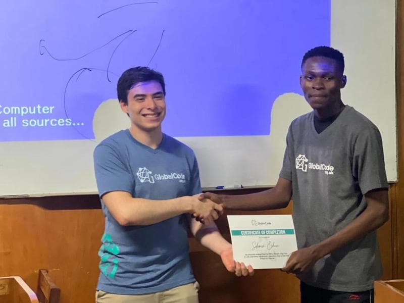 Global Code certificate ceremony