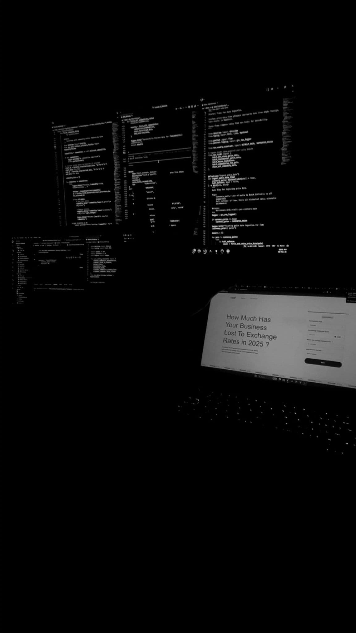 Late-night work on Noeud