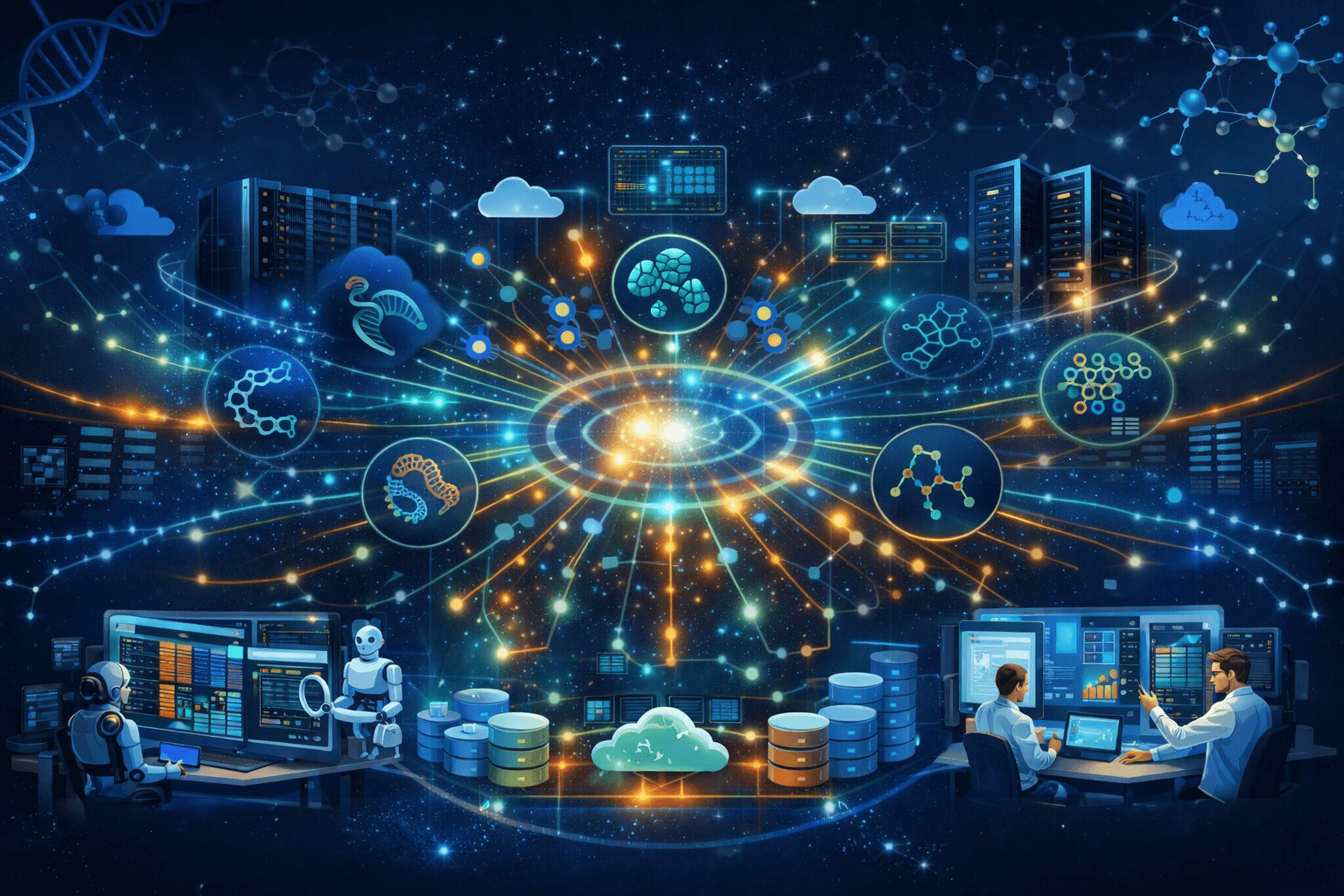 An image of the Unified Bioinformatics Orchestration Infrastructure project.